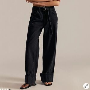 We The Free Black Flare & Wide Leg Jeans